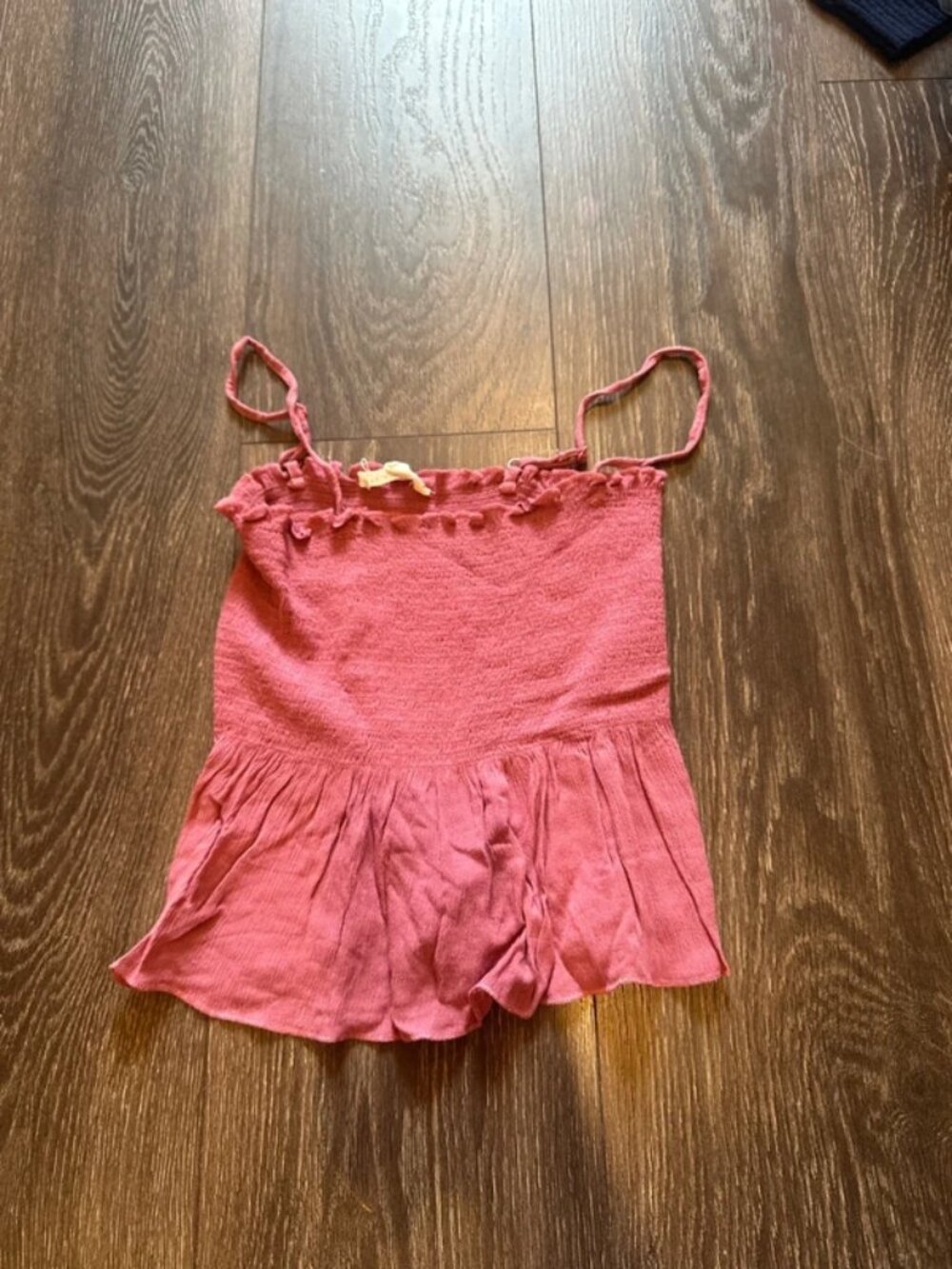 La hearts flowy tank top